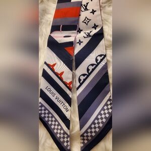 Skinny Bag Twilly, Scarf, Hairtie-Geometric Design